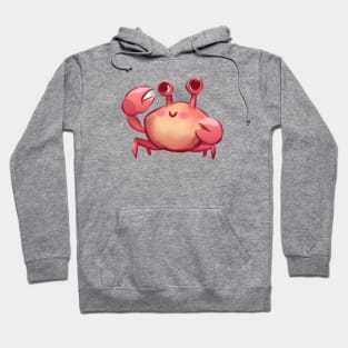 Cute Crab Drawing Hoodie